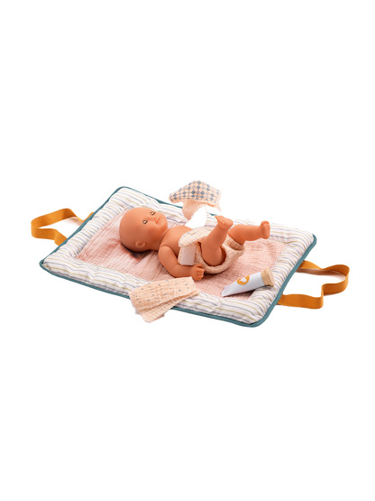 Torba z przewijakiem dla lalki Pomea Djeco BEBE Concept 