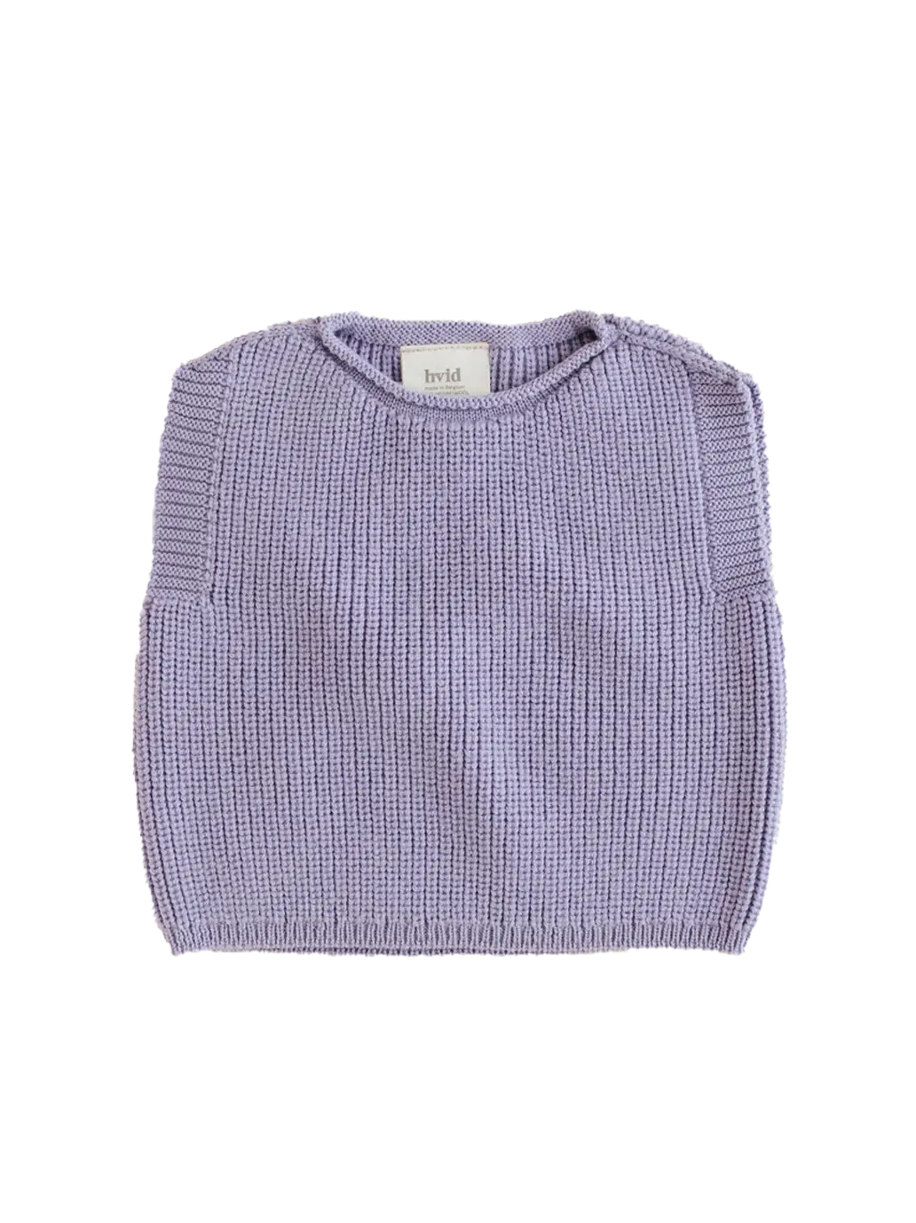 Kamizelka merino dla niemowląt Harvey vest Hvid BEBE Concept 