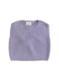 Kamizelka merino dla niemowląt Harvey vest Hvid BEBE Concept 