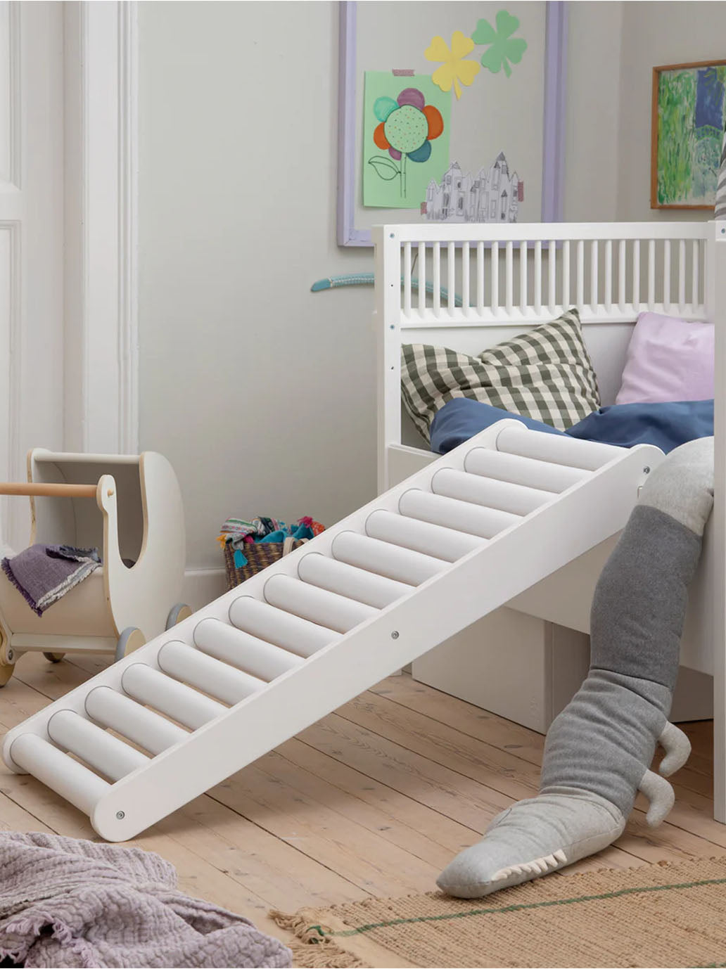 Zjeżdżalnia drabinka do łóżeczek Sebra Sebra BEBE Concept 