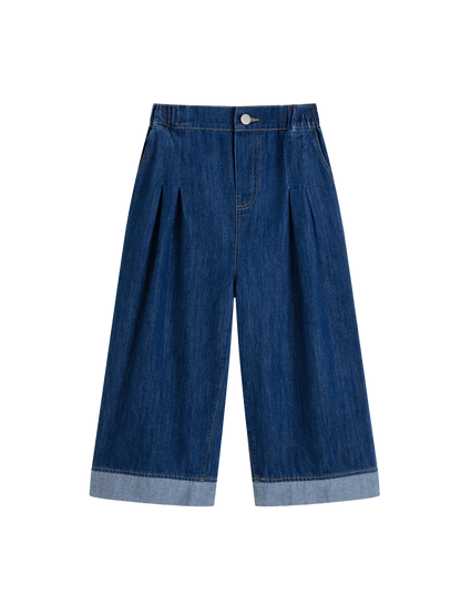 Spodnie Suri Pants Denim Blue C'era una volta BEBE Concept 