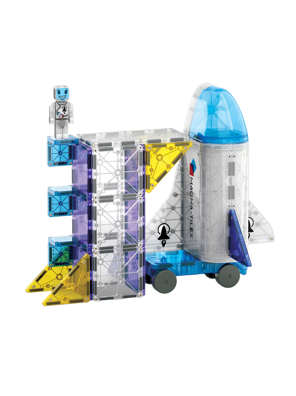 Klocki magnetyczne Magna Tiles Space 32 el. Magna-Tiles BEBE Concept 