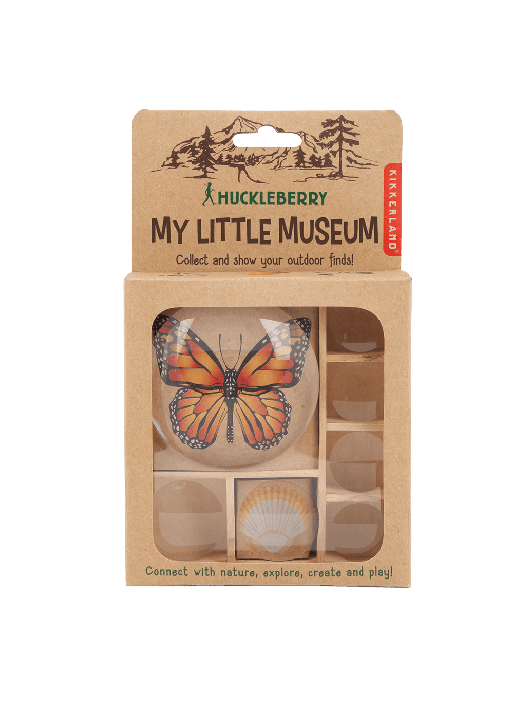 Organizer na skarby Huckleberry My Little Museum Kikkerland BEBE Concept 