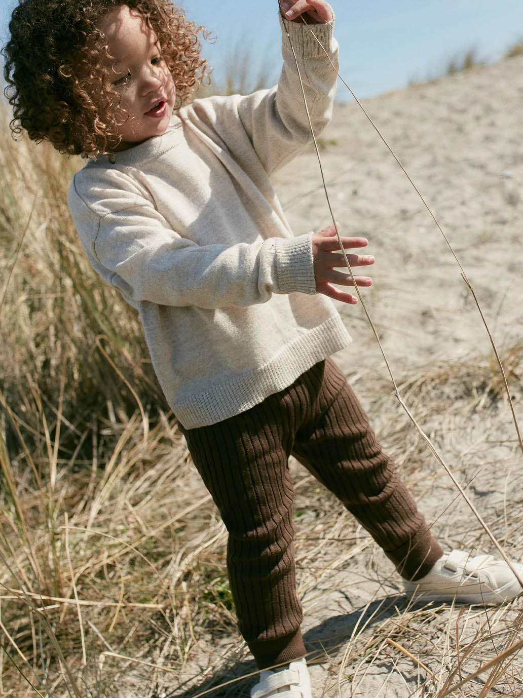 Legginsy z wełny merino dla dzieci Everyday Mille Family BEBE Concept 