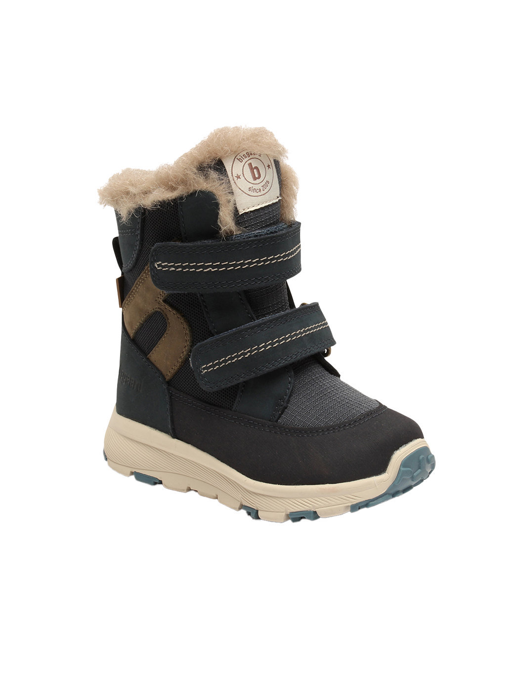 Zimowe buty Spencer z wełną na rzepy Bisgaard BEBE Concept 