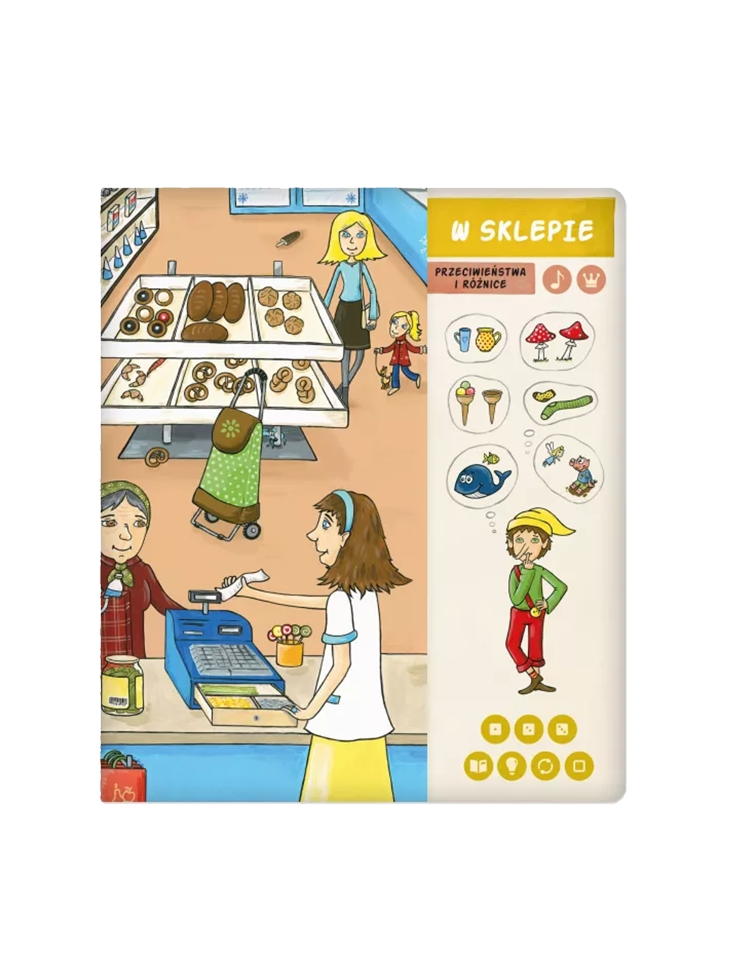 Wesoła nauka. Zestaw książka z piórem Albi BEBE Concept 