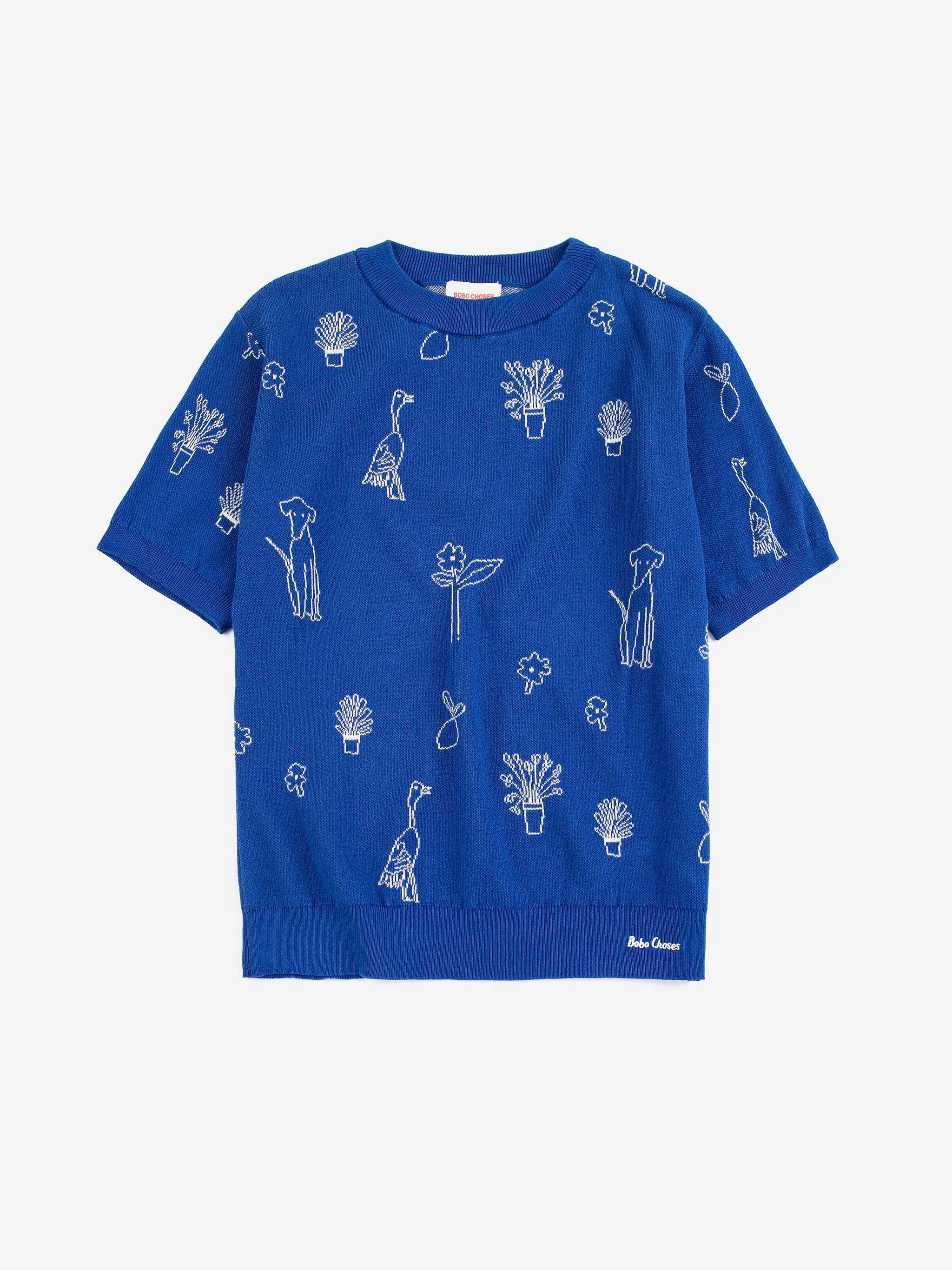 Summer trip jacquard cotton jumper Bobo Choses BEBE Concept 
