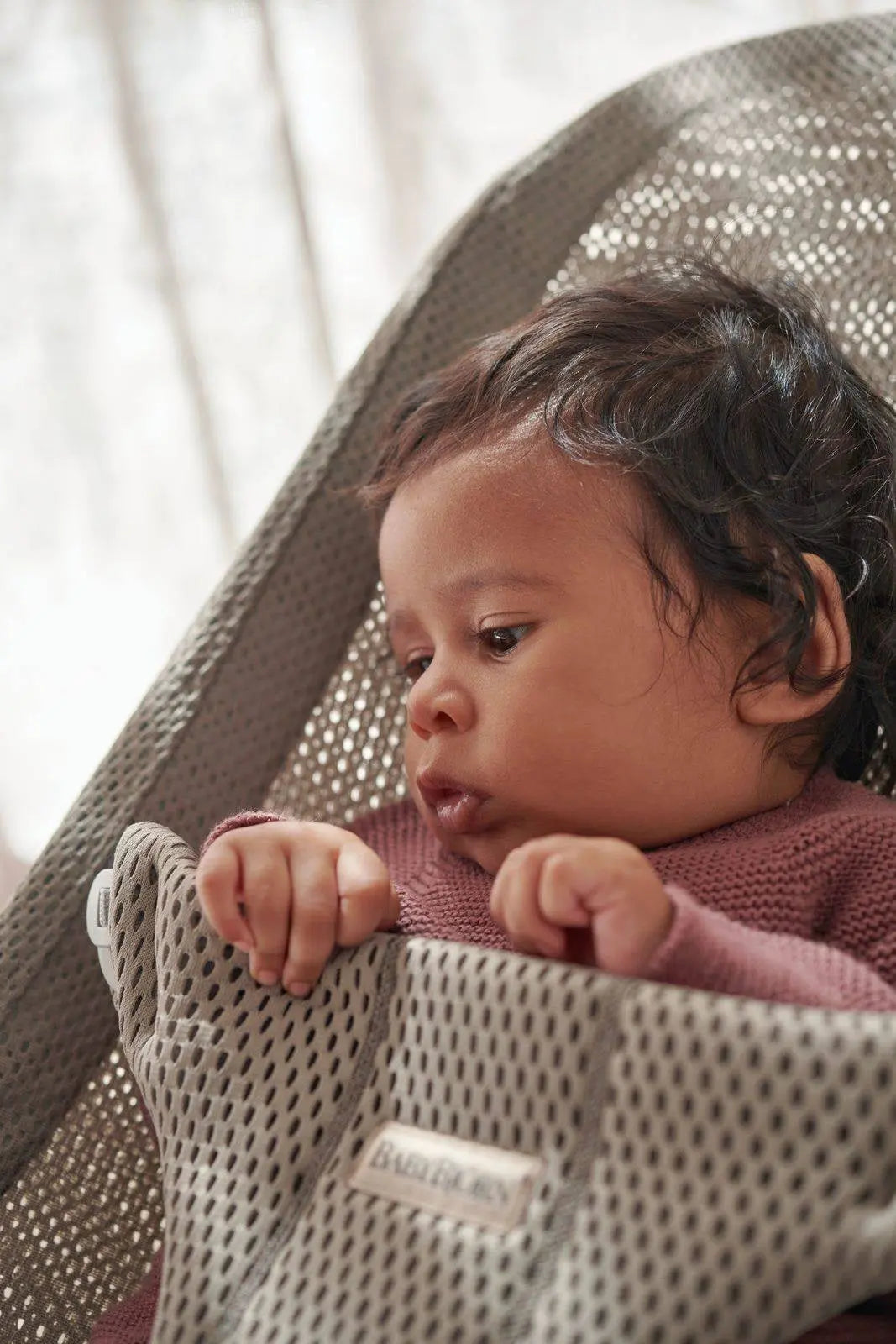 leżaczek niemowlęcy Bliss Mesh BabyBjörn BEBE Concept 