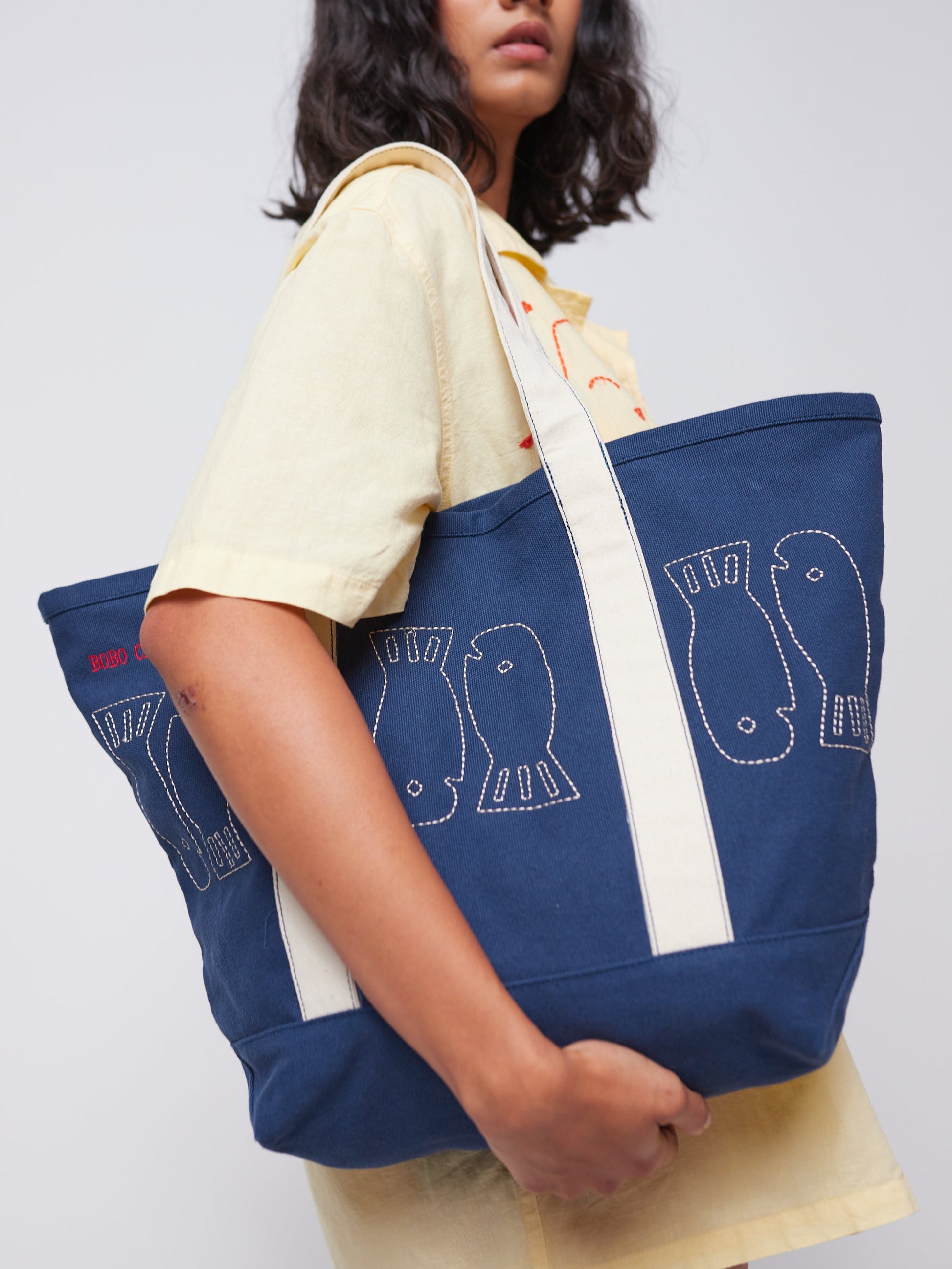 Torba Lucky Fish canvas bag Bobo Choses BEBE Concept 