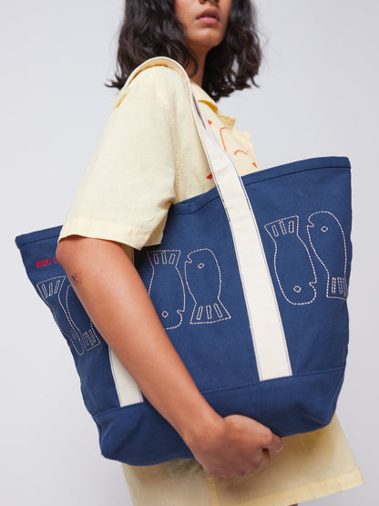 Torba Lucky Fish canvas bag Bobo Choses BEBE Concept 