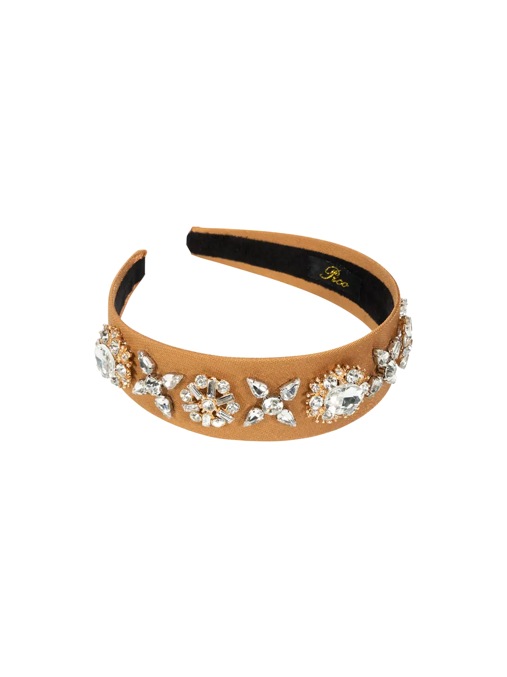 Ozdobna opaska do włosów z kryształami Caren Headband Pico BEBE Concept 