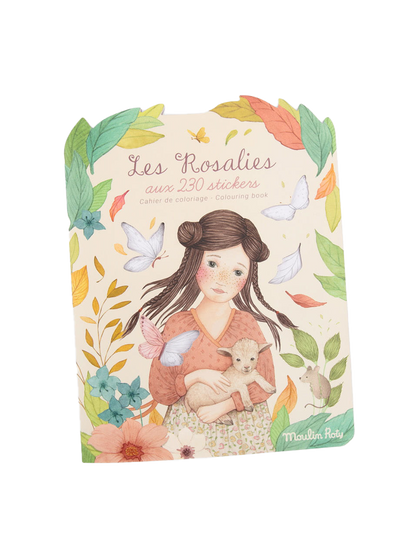 Kolorowanka z naklejkami Moulin Roty BEBE Concept 