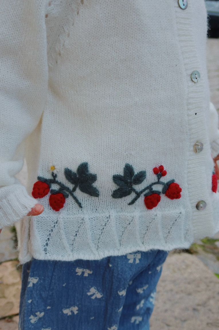 Kardigan Minia frill cardigan Konges Slojd BEBE Concept 