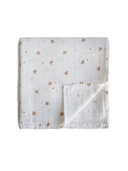 Miękki otulacz muślinowy Mushie BEBE Concept 