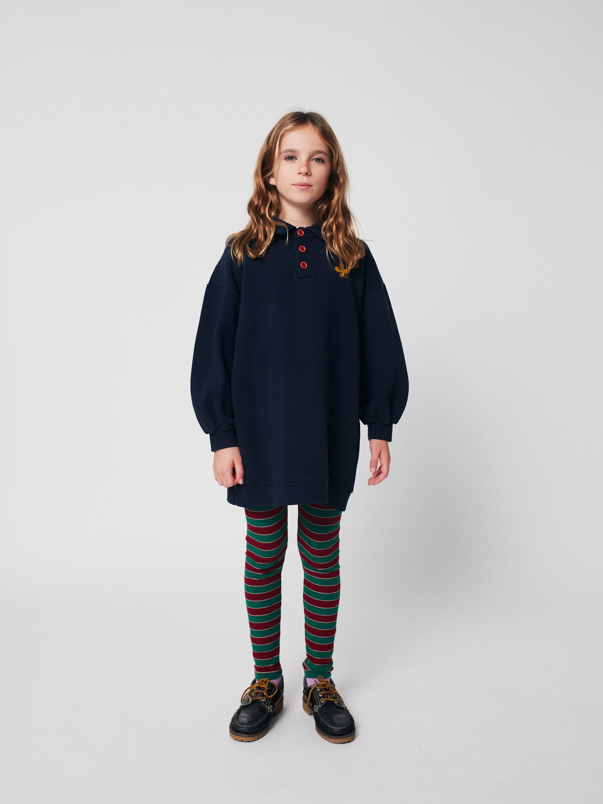 Clover polo sweatshirt dress Kids Bobo Choses BEBE Concept 