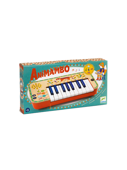 drewniane pianinko syntezator Djeco BEBE Concept 