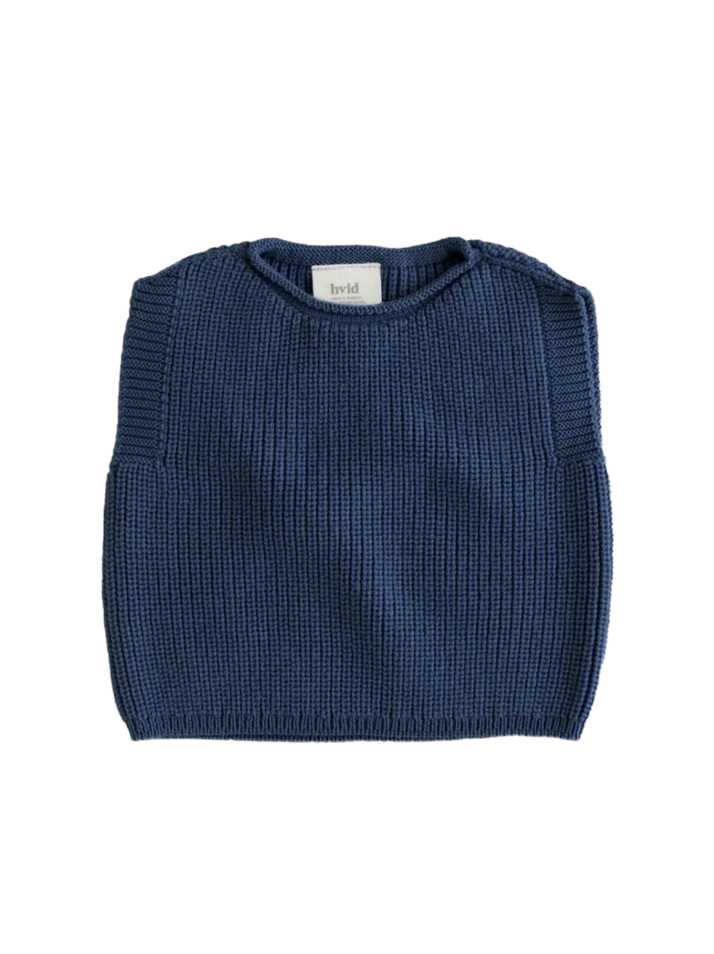 Kamizelka merino dla niemowląt Harvey vest Hvid BEBE Concept 