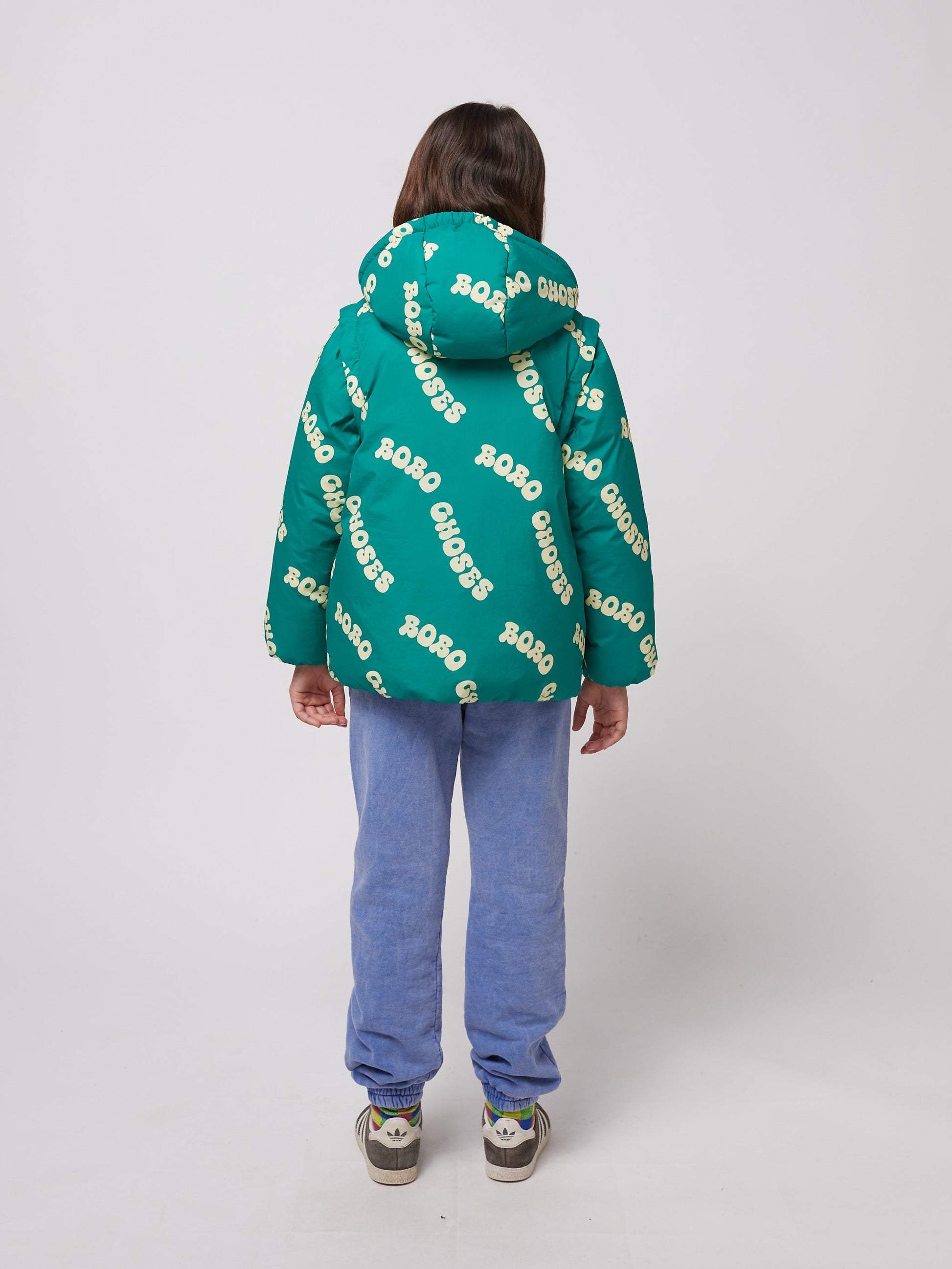 Wavy Bobo Choses all over light padded anorak Bobo Choses BEBE Concept 