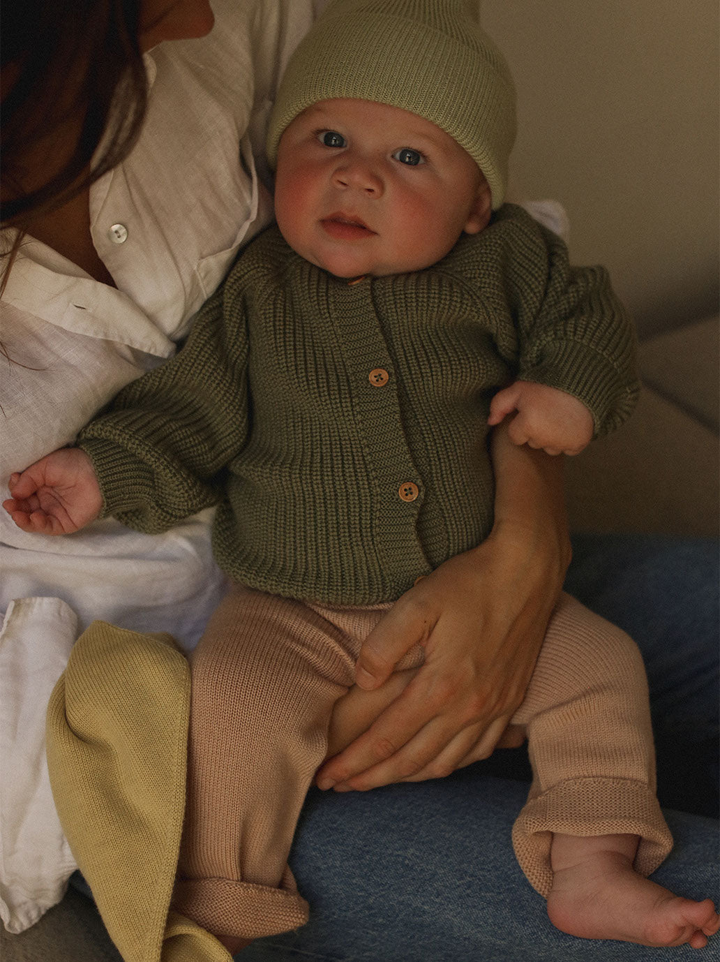 Kardigan merino Inga Hvid BEBE Concept 