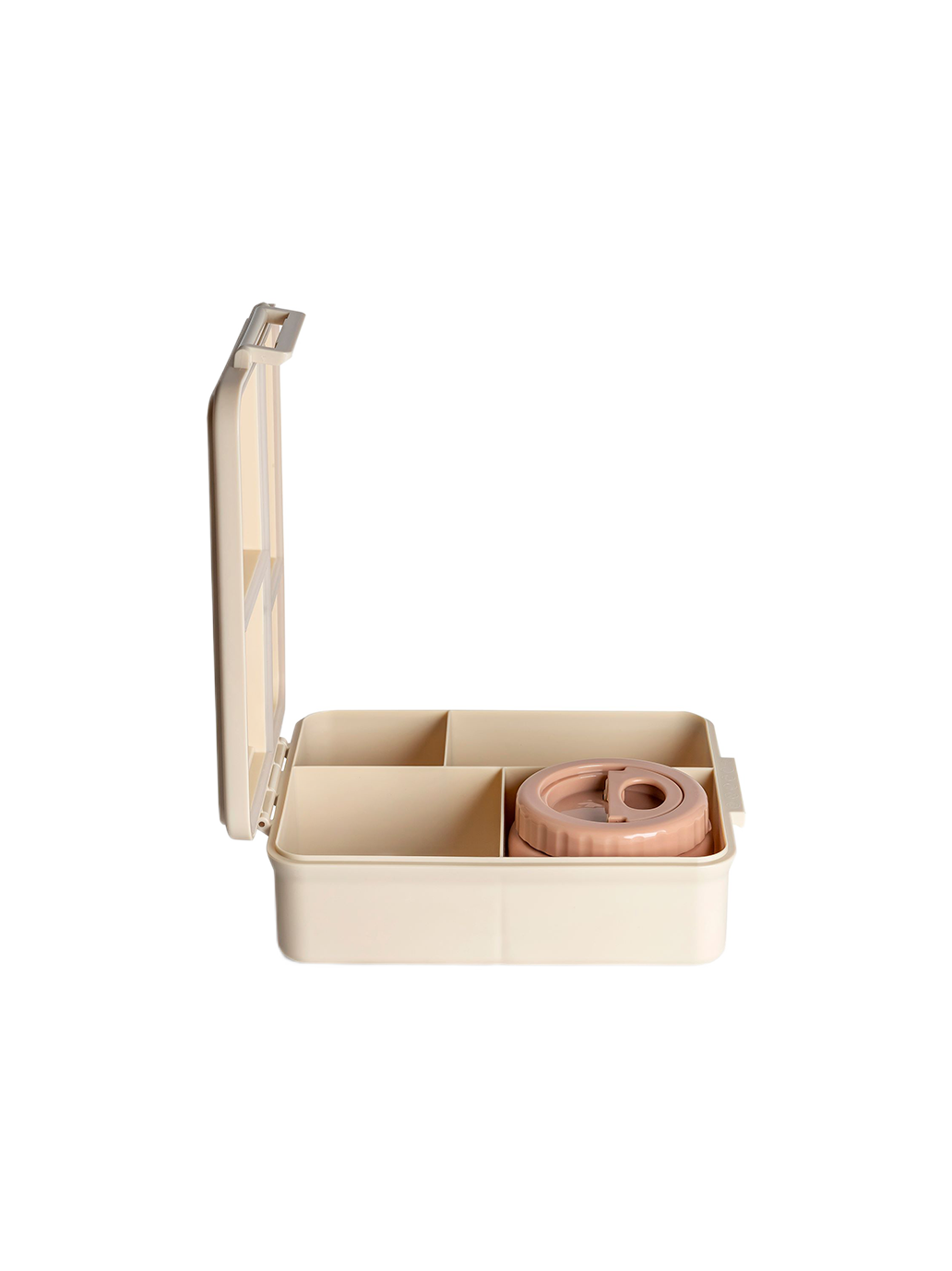 Duży lunchbox tritanowy z termosem Citron BEBE Concept 
