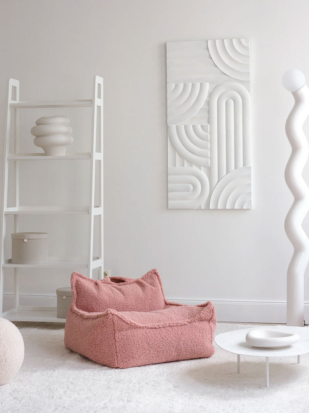 Fotel pufa dla dzieci Beanbag Chair WigiWama BEBE Concept 