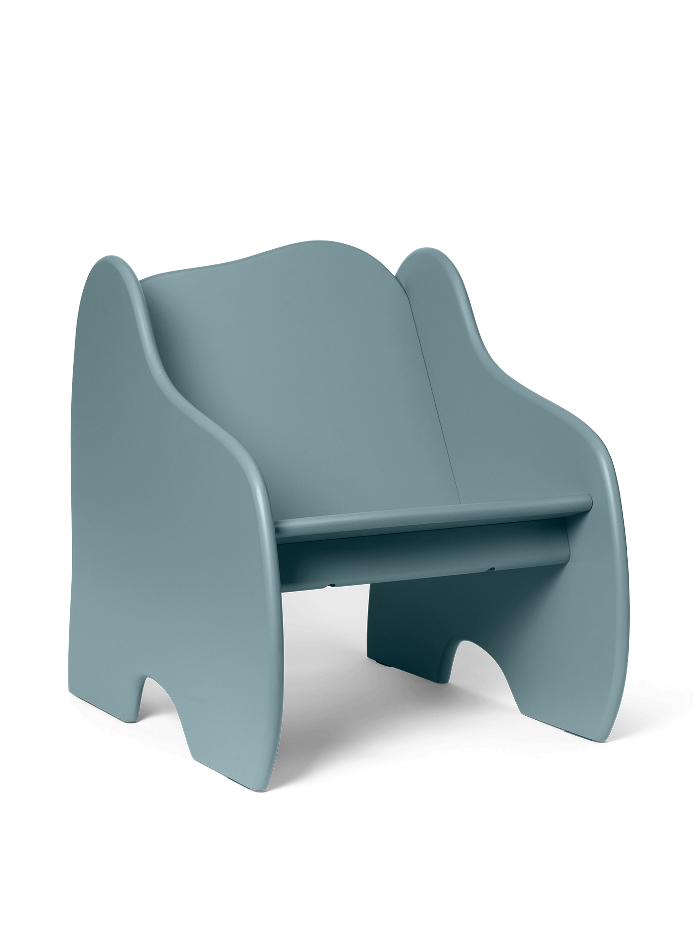 Krzesło dziecięce ze schowkiem Slope Lounge Chair Ferm Living BEBE Concept 