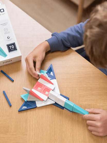 Klocki magnetyczne dla zaawansowanych PRO Constructor Set Connetix BEBE Concept 