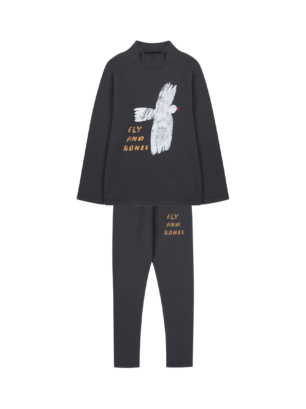 Bird Fleece Set Jelly Mallow BEBE Concept 