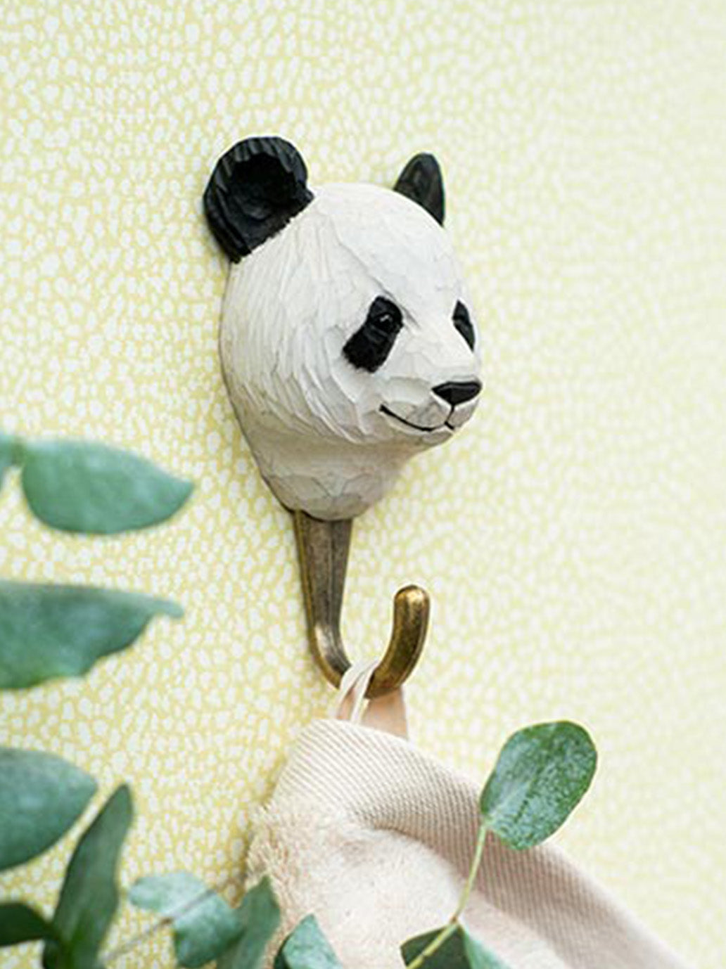 Drewniany haczyk Panda Wildlife Garden BEBE Concept 