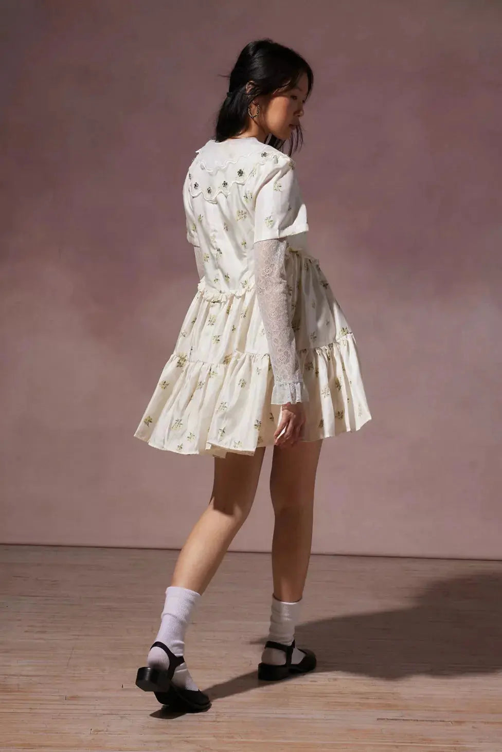 OUTLET Sukienka Mini Ditsy Pick Floral XS bébé concept BEBE Concept 