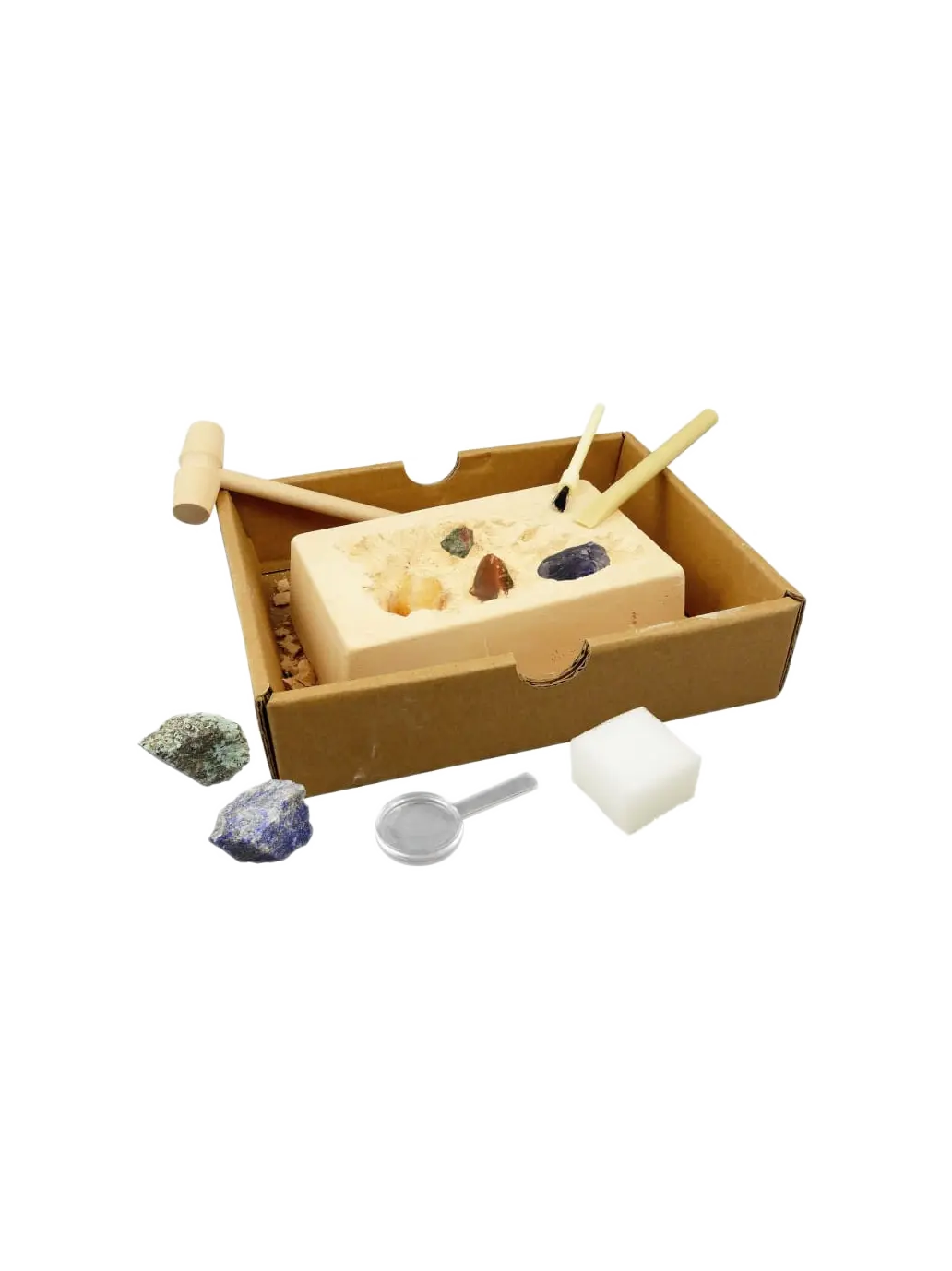 mały archeolog skały i minerały Buki BEBE Concept 
