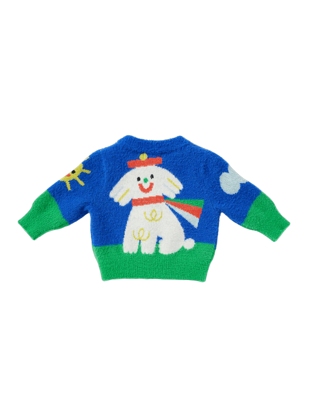 Sweter z kolorowym wzorem Puppy Park Halcyon Nights BEBE Concept 
