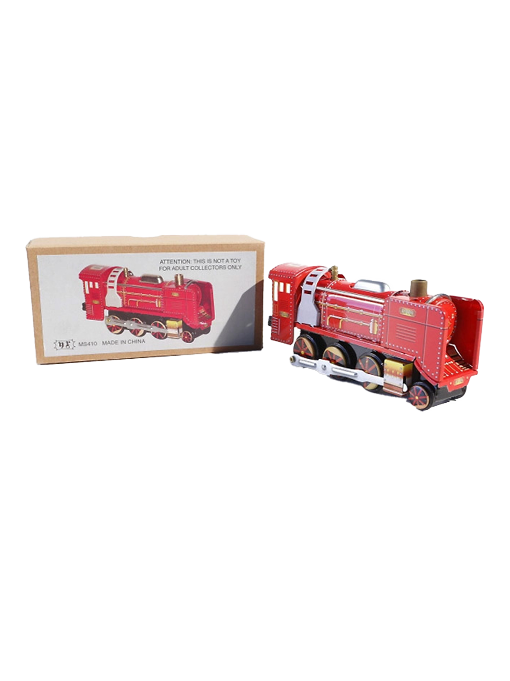 Blaszana retro zabawka Lokomotywa Parowa Die Blechfabrik BEBE Concept 