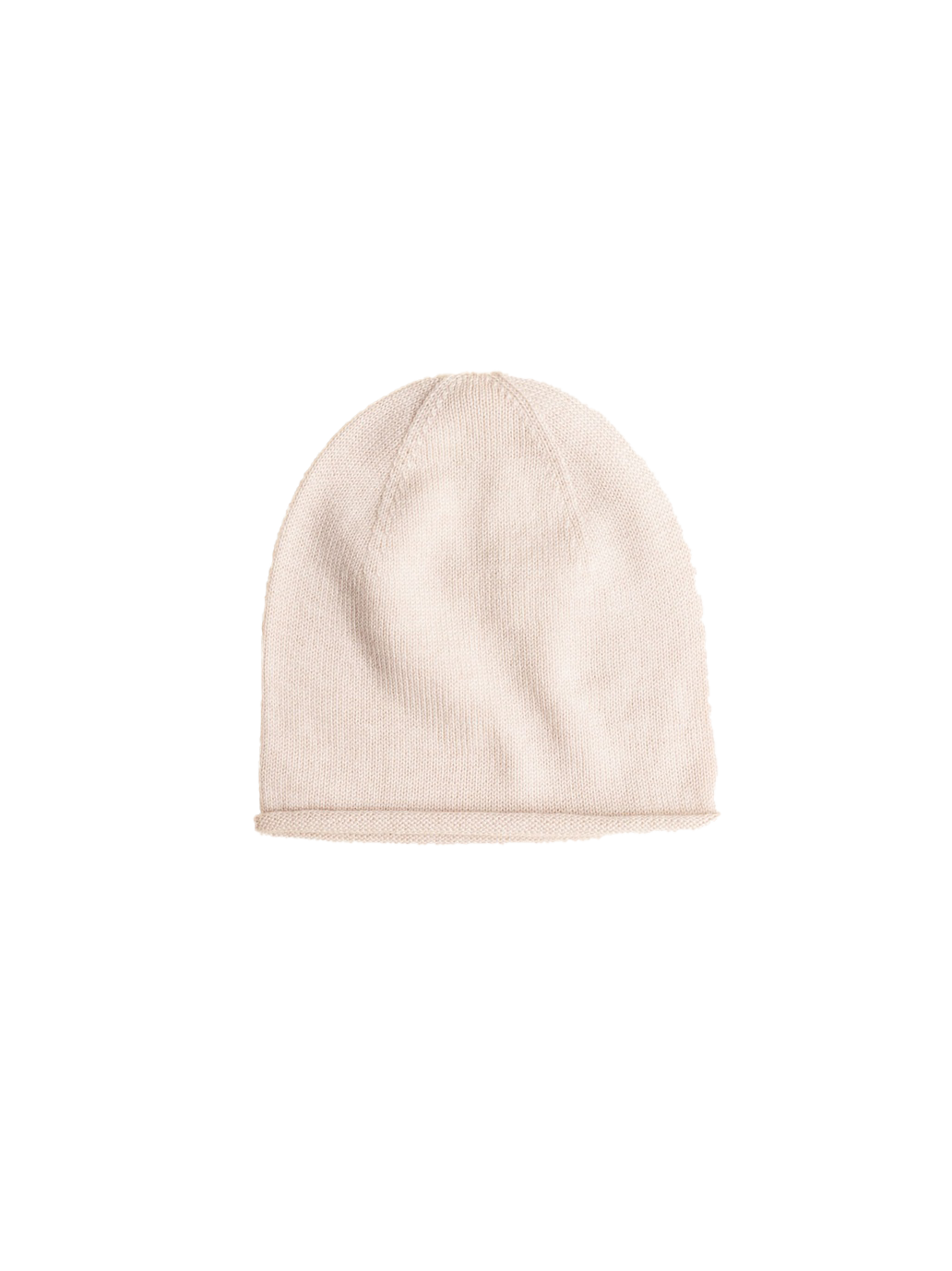 cienka całoroczna czapka z wełny merino Efa Beanie Hvid BEBE Concept 
