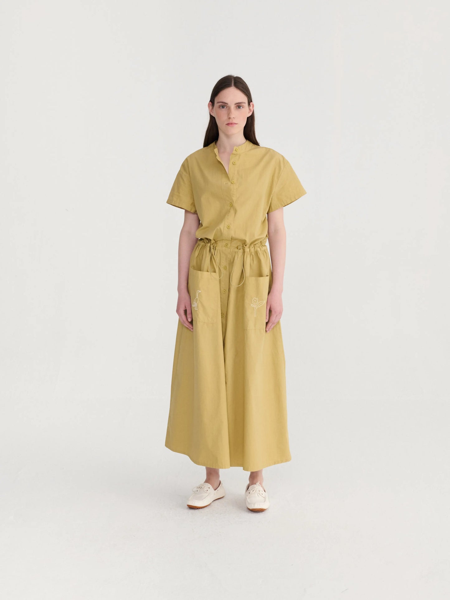 Round collar shirt dress Bobo Choses BEBE Concept 