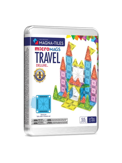Klocki magnetyczne Travel microMAGS Magna-Tiles BEBE Concept 