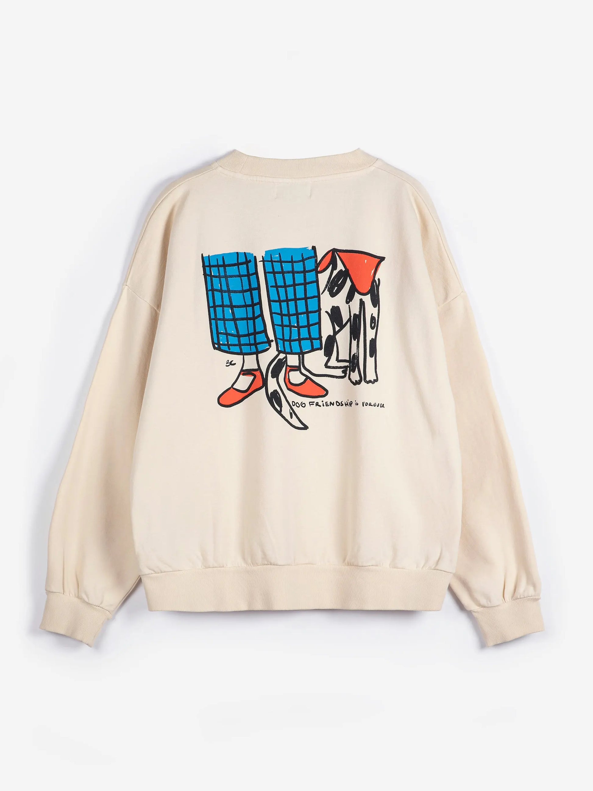 Dog Friendship relaxed sweatshirt Bobo Choses BEBE Concept 