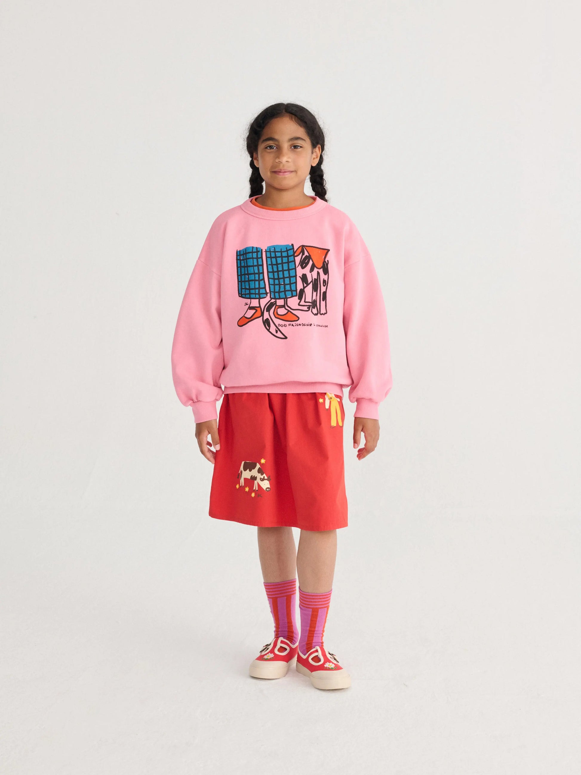 Bluza Dog Friendship sweatshirt Bobo Choses BEBE Concept 