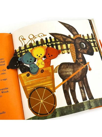 Cztery misie i ten piąty Wydawnictwo Dwie Siostry BEBE Concept 