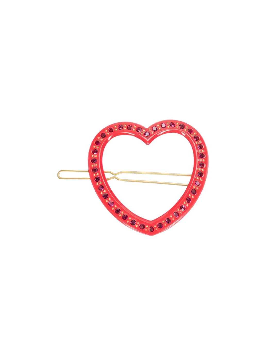 Spinka do włosów z kryształkami Heart Pico BEBE Concept 