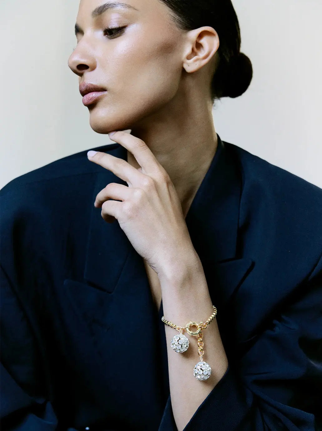 Crystal Sphere Bracelet PEARL OCTOPUSS.Y BEBE Concept 