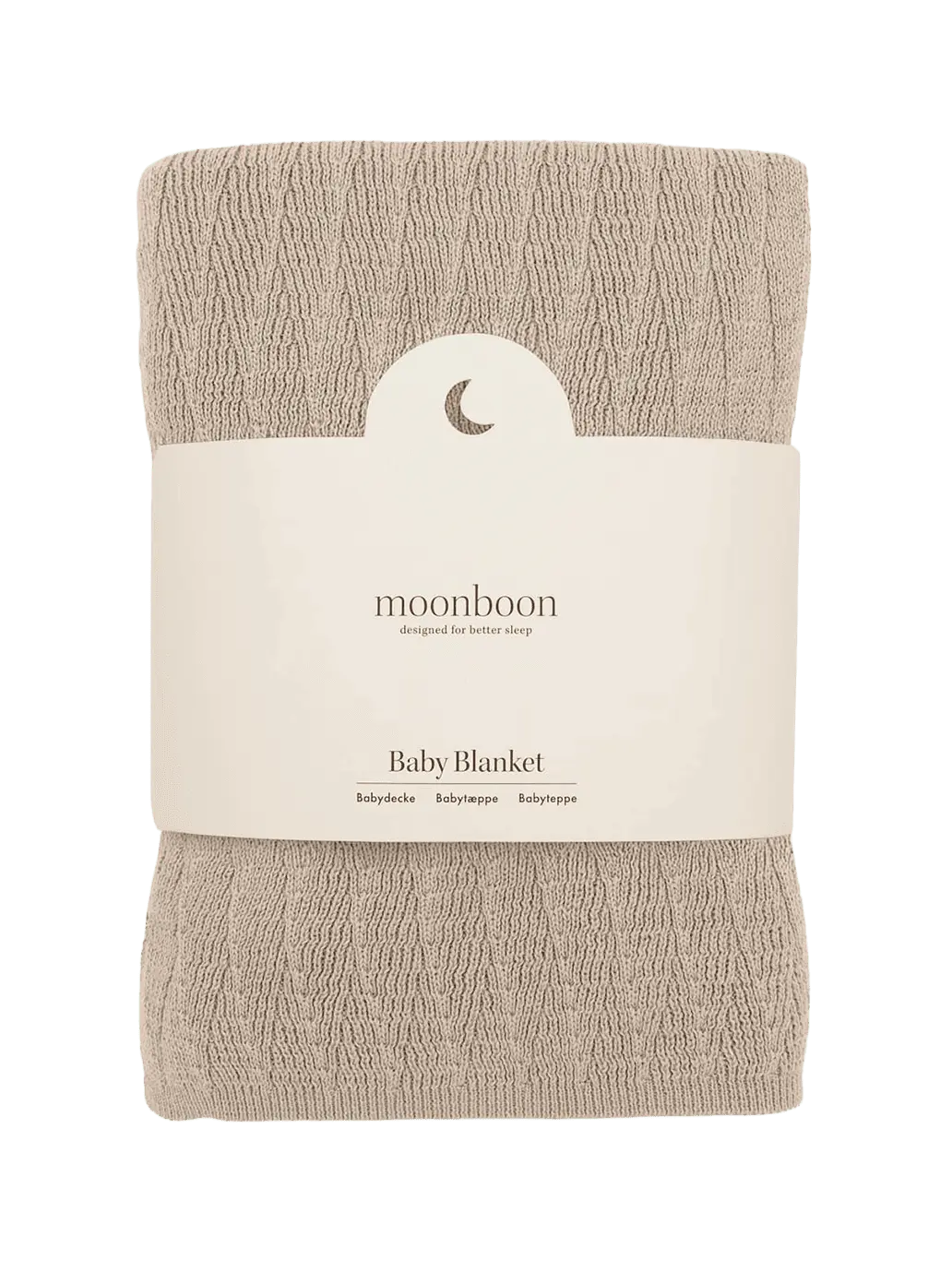 Bawełniany kocyk niemowlęcy Moonboon BEBE Concept 