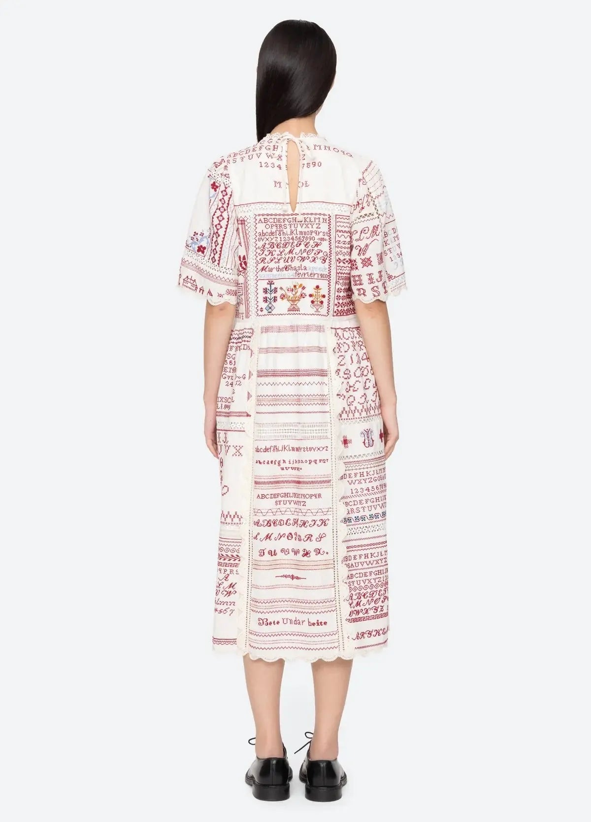 Kit embroidery midi dress SEA New York BEBE Concept 