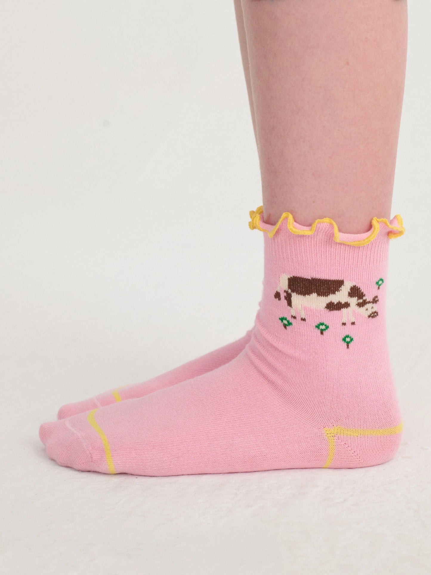 Skarpetki Farm Adventure ruffled short socks Bobo Choses BEBE Concept 