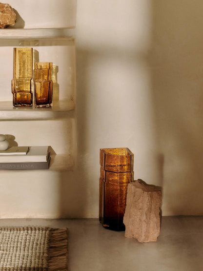 Szklany wazon Muro Vase Large Ferm Living BEBE Concept 