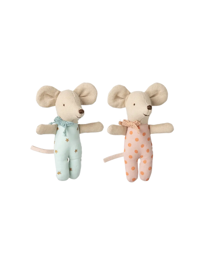 Myszki bliźnięta w pudełku po zapałkach Twins Maileg BEBE Concept 