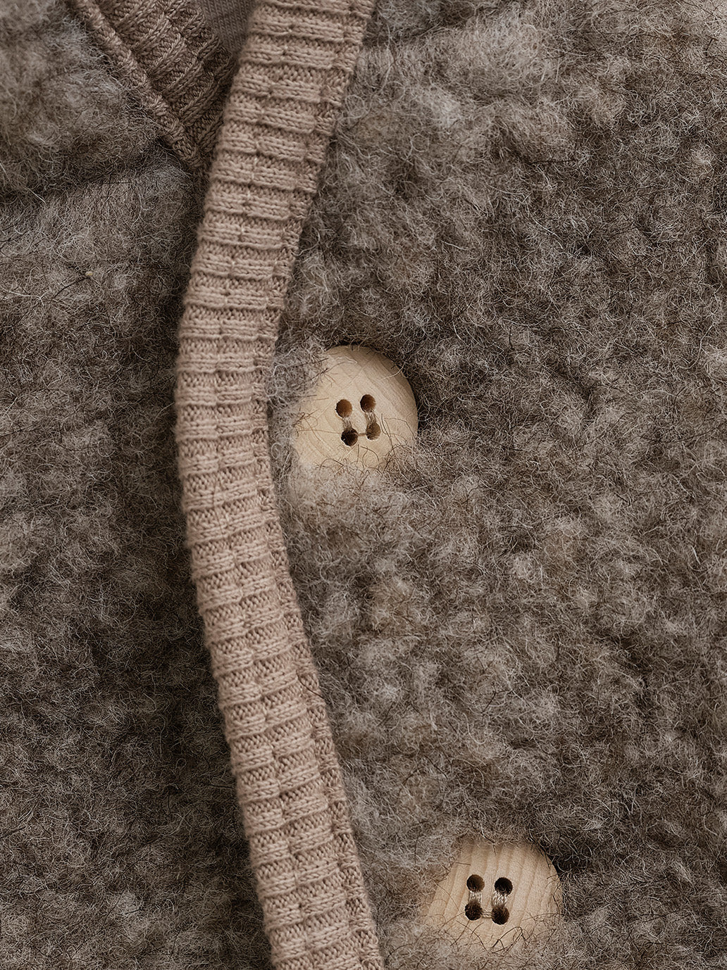 Kurtka Jacket Pixie Wool Teddy Huttelihut BEBE Concept 