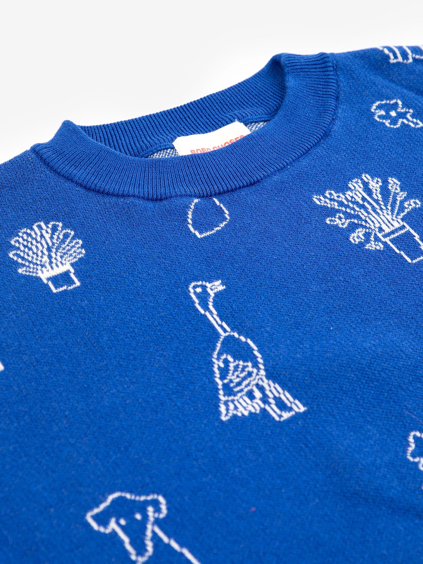 Summer trip jacquard cotton jumper Bobo Choses BEBE Concept 
