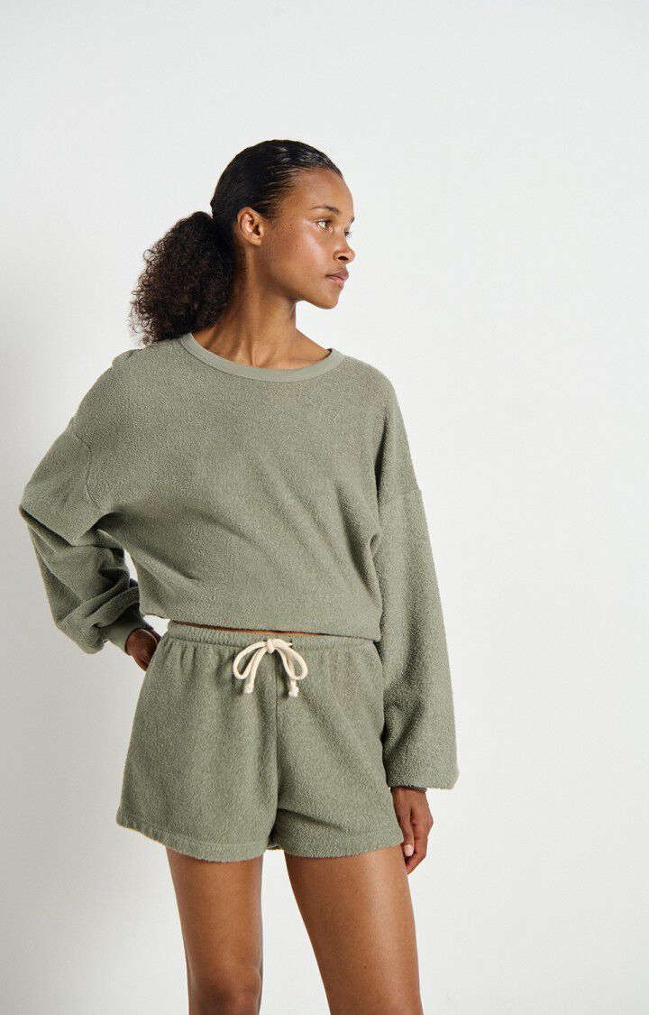 Damskie spodenki z efektem bouclé Bobypark American Vintage BEBE Concept 