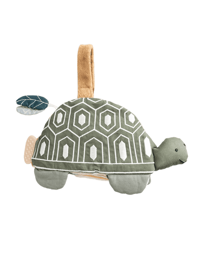 Sensoryczna książeczka Turbo Turtle Sebra BEBE Concept 